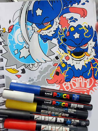 Sketchbook Sequence Scene Example