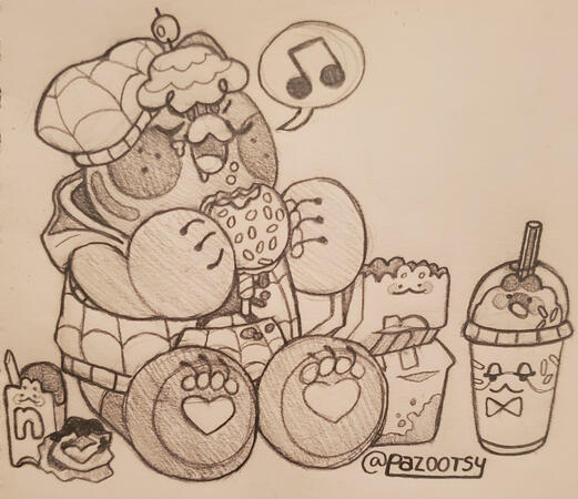 Colorless Sketchbook Example